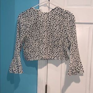Dalmatian Printed Crop Top